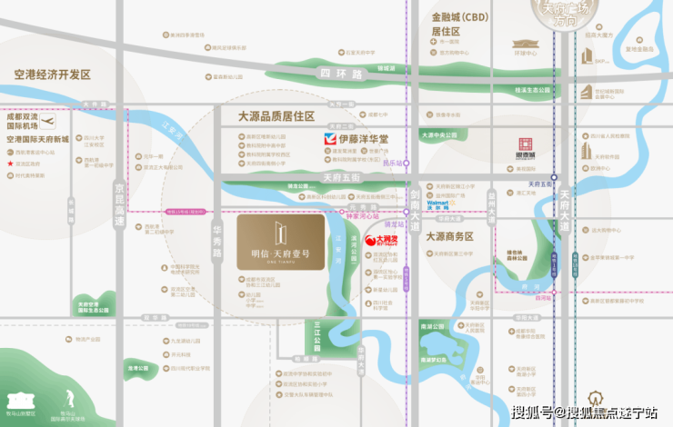 乐鱼体育：明信天府壹号(售楼处)首页网站楼盘价格区域分析周边配套户型图(图2)