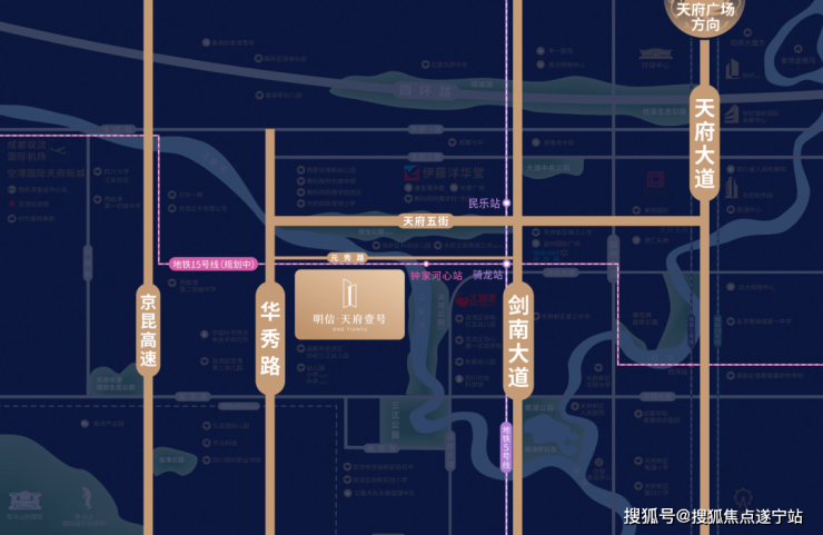 乐鱼体育：明信天府壹号(售楼处)首页网站楼盘价格区域分析周边配套户型图(图4)