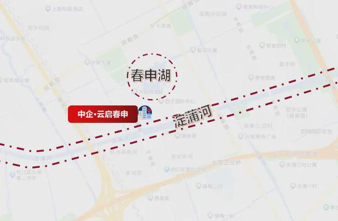 Leyu体育：闵行中企云启春申网站售楼处发布：硬核精装交付！(图8)