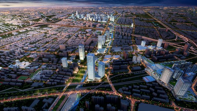 Leyu体育：闵行中企云启春申网站售楼处发布：硬核精装交付！(图4)