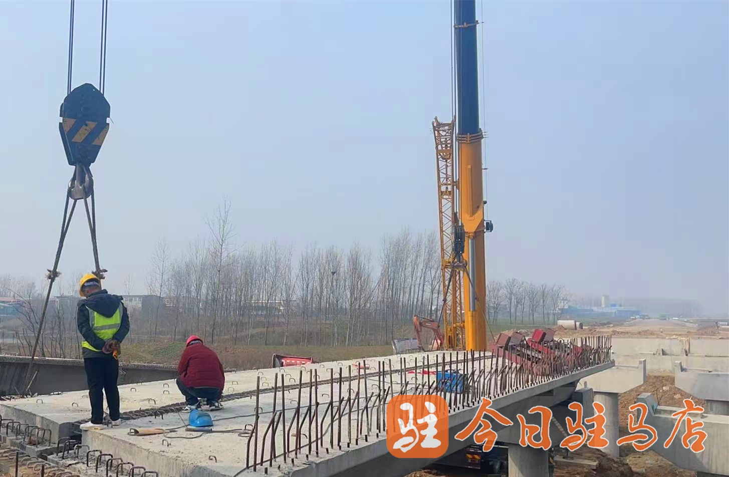 乐鱼体育：国道107驻马店境东移改建工程南段加快桥梁工程建设